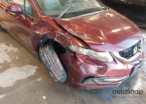 2013 Honda Civic Ex z USA, uszkodzony, nr VIN 19XFB2F82DE035357